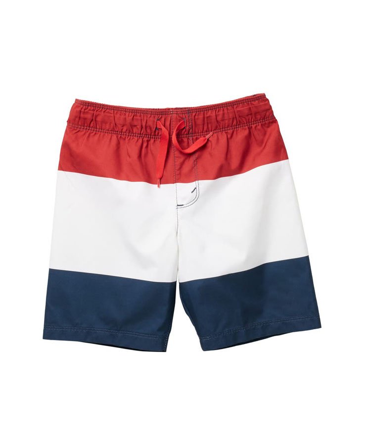 Colorblock Swim Trunks