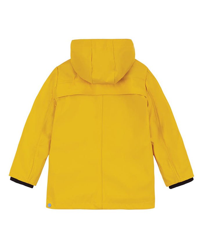 Original Rubberized Waterproof Hooded Raincoat