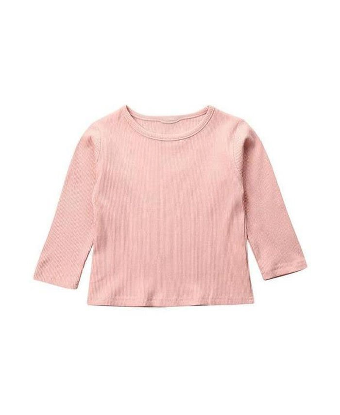 Long Sleeve Knitted T-Shirts