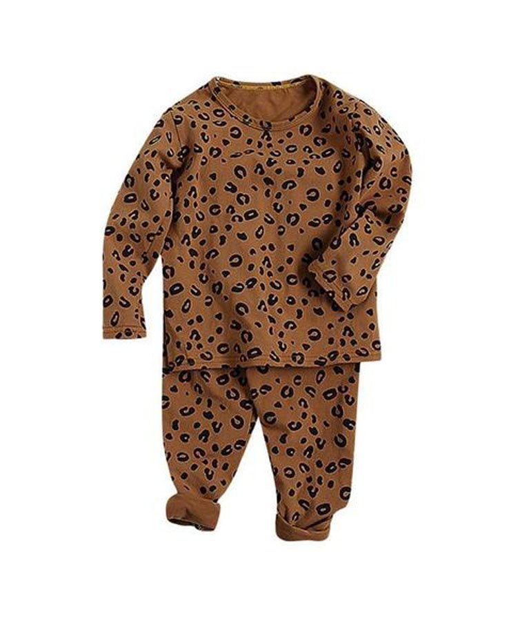 Leopard Sleepwear Pajamas Set