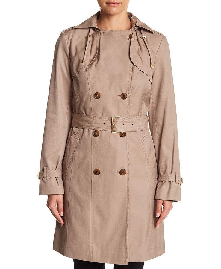 Belted Hooded Trench Coat - Al-Haseeb Apparels