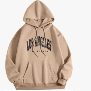 Unisex fleece pullover hoodie