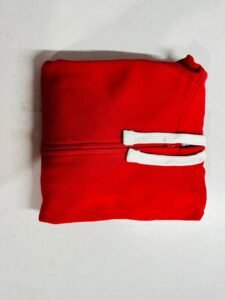 Fleece zip-up hoodie